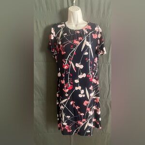 (12) NWT women's floral dress Tommy Hilfiger (10) MSRP $99